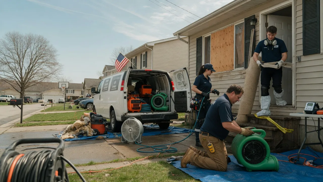 Water Damage Restoration in Jerome, MI near me